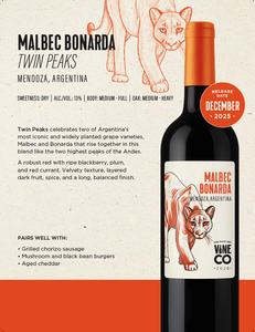 2026 VineCo Twin Peaks Malbec Bonarda