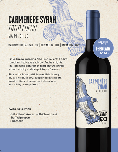 2026 VineCo Carménère Syrah