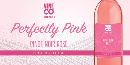 Perfectly Pink  Pinot Noir Rosé - VineCo Estate Series