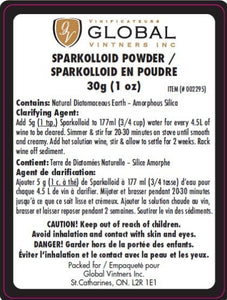 Sparkalloid Powder 30g