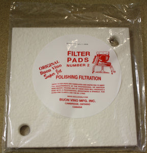 Super Jet Filter Pads - Fine (No.2) 3pk