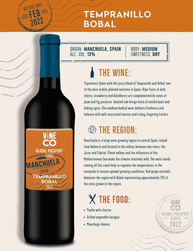 Passport Tempranillo Bobal