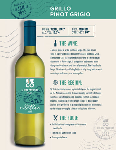 Passport Grillo Pinot Grigio